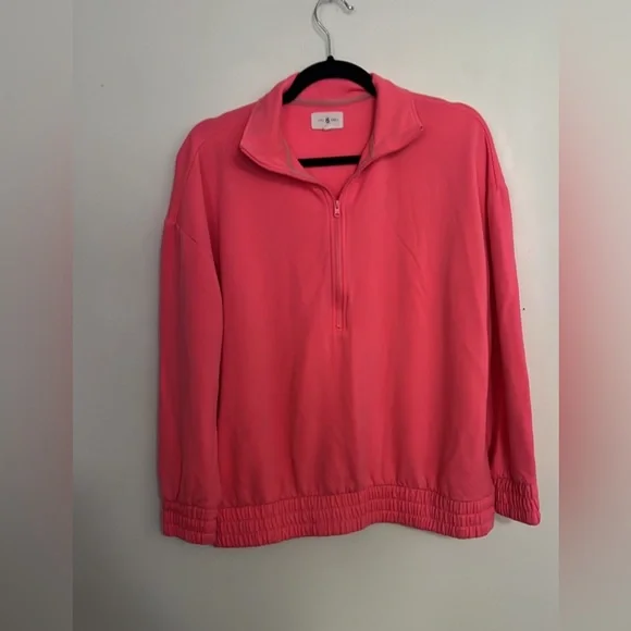 22. MEDIUM Lou & Grey Signaturesoft Super Plush Track Sweatshirt - Picture 2 of 6